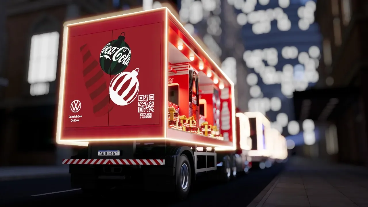 Camiões vermelhos da Coca-Cola regressam este Natal