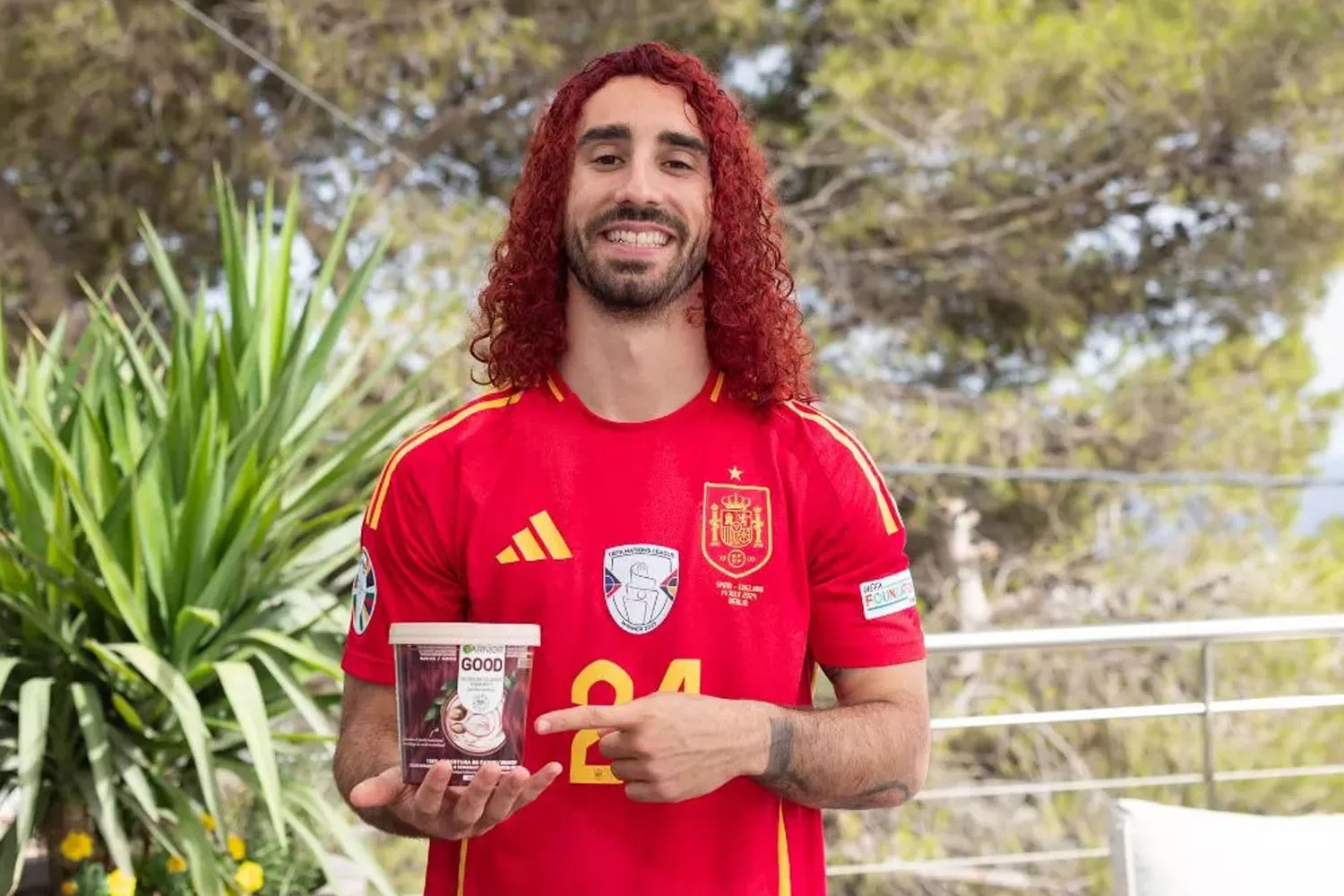 Garnier marca golo com Cucurella e conquista prémio de eficácia